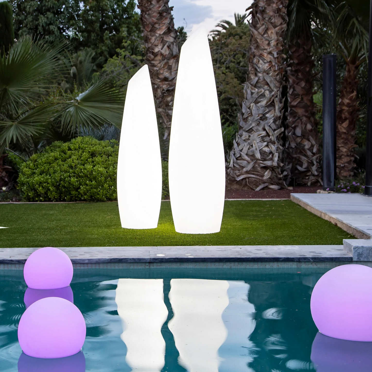 GlowSphere – Moderne LED Kugelleuchten für Innen und Außendekoration