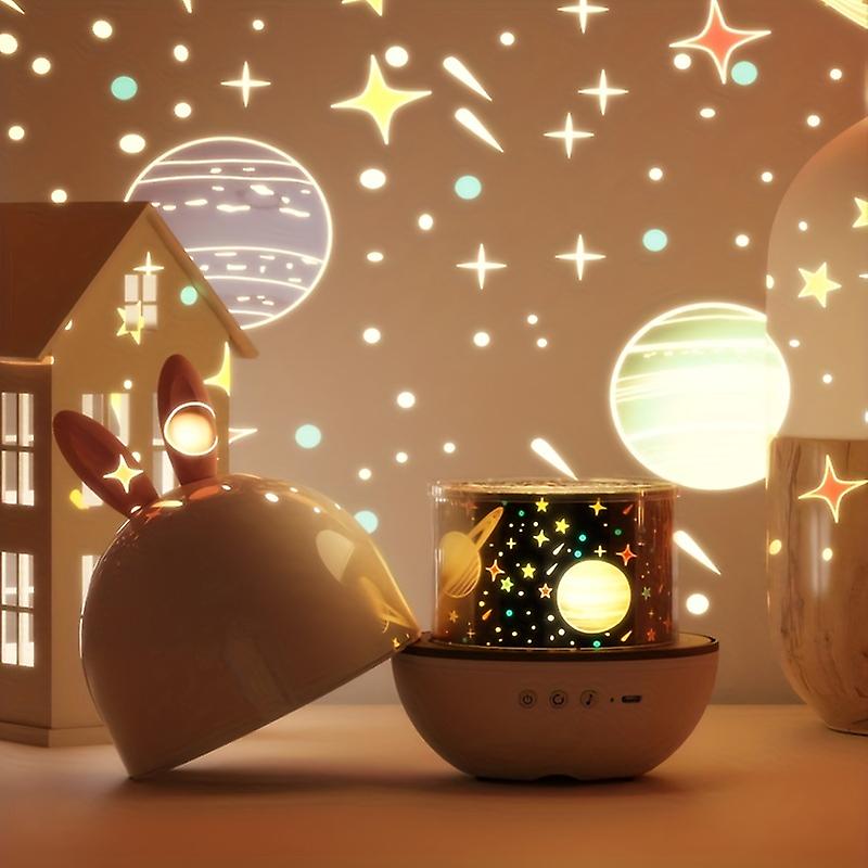 DreamGlow – Nachtlicht Mit Projektor Und Fernbedienung