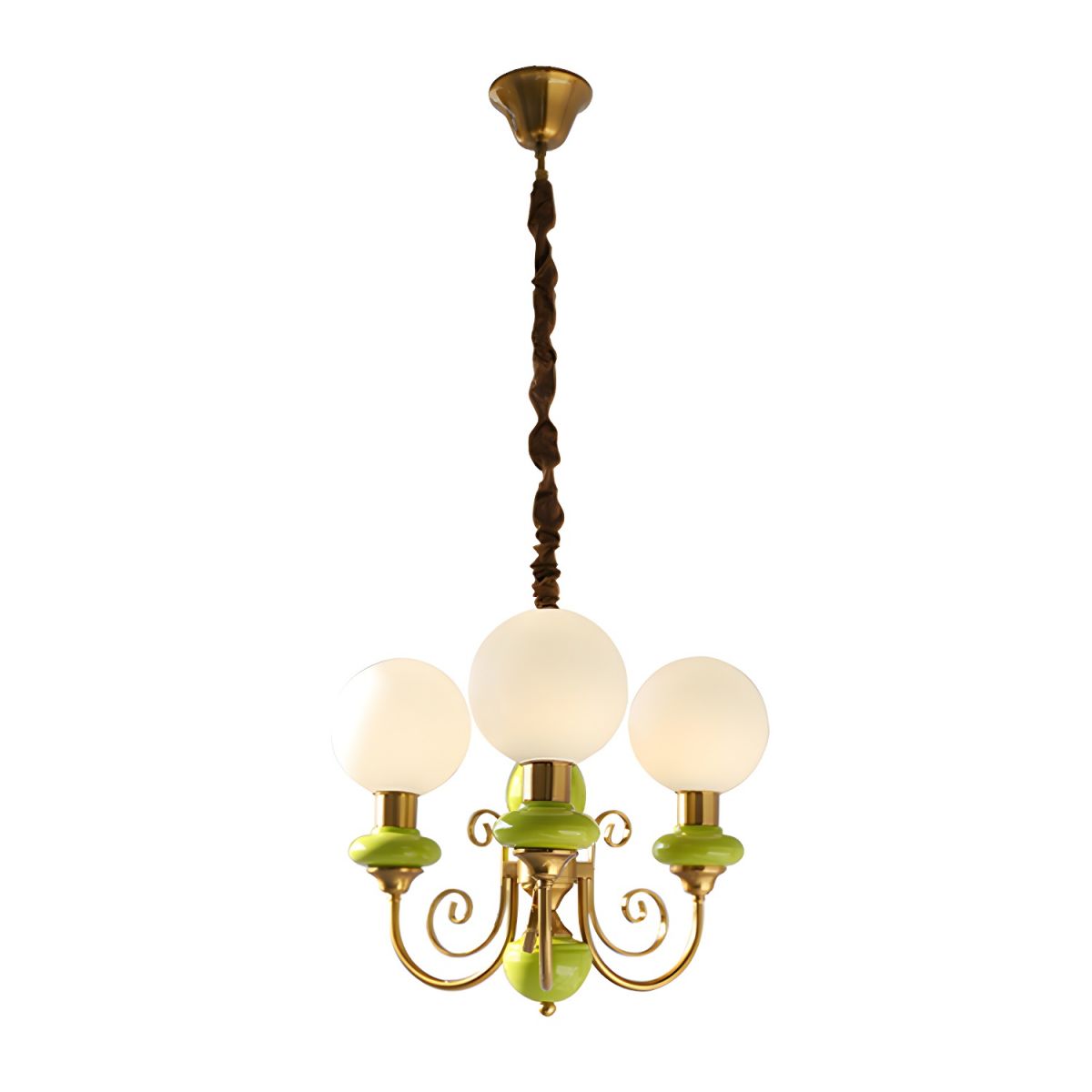 Elegante Leuchten - Kreativer Art Déco-Kronleuchter