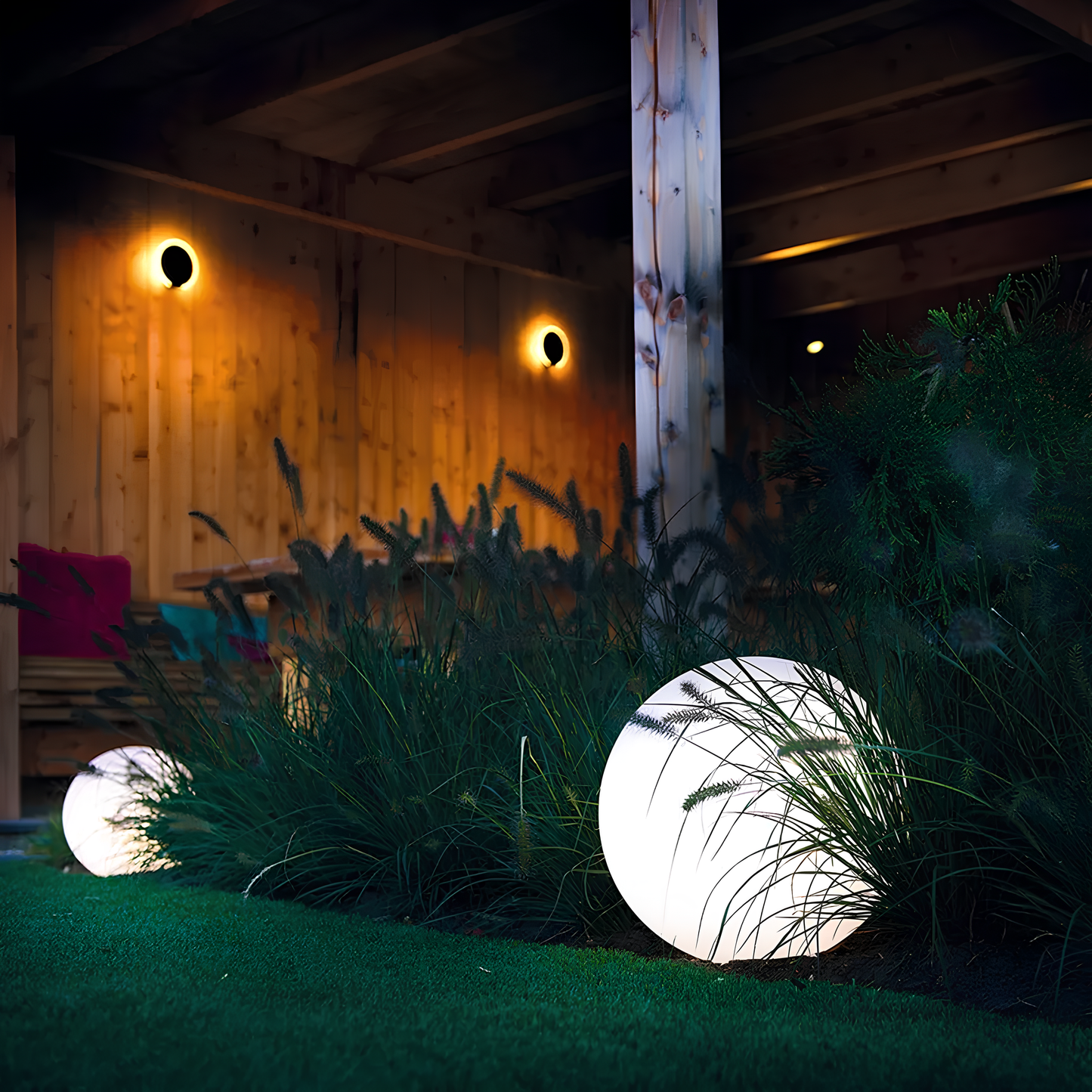 GlowSphere – Moderne LED Kugelleuchten für Innen und Außendekoration