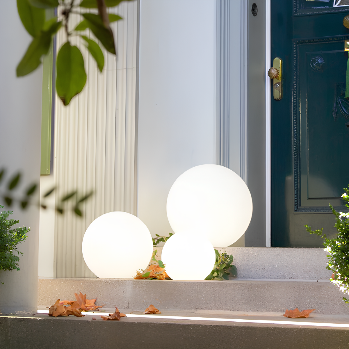 GlowSphere – Moderne LED Kugelleuchten für Innen und Außendekoration