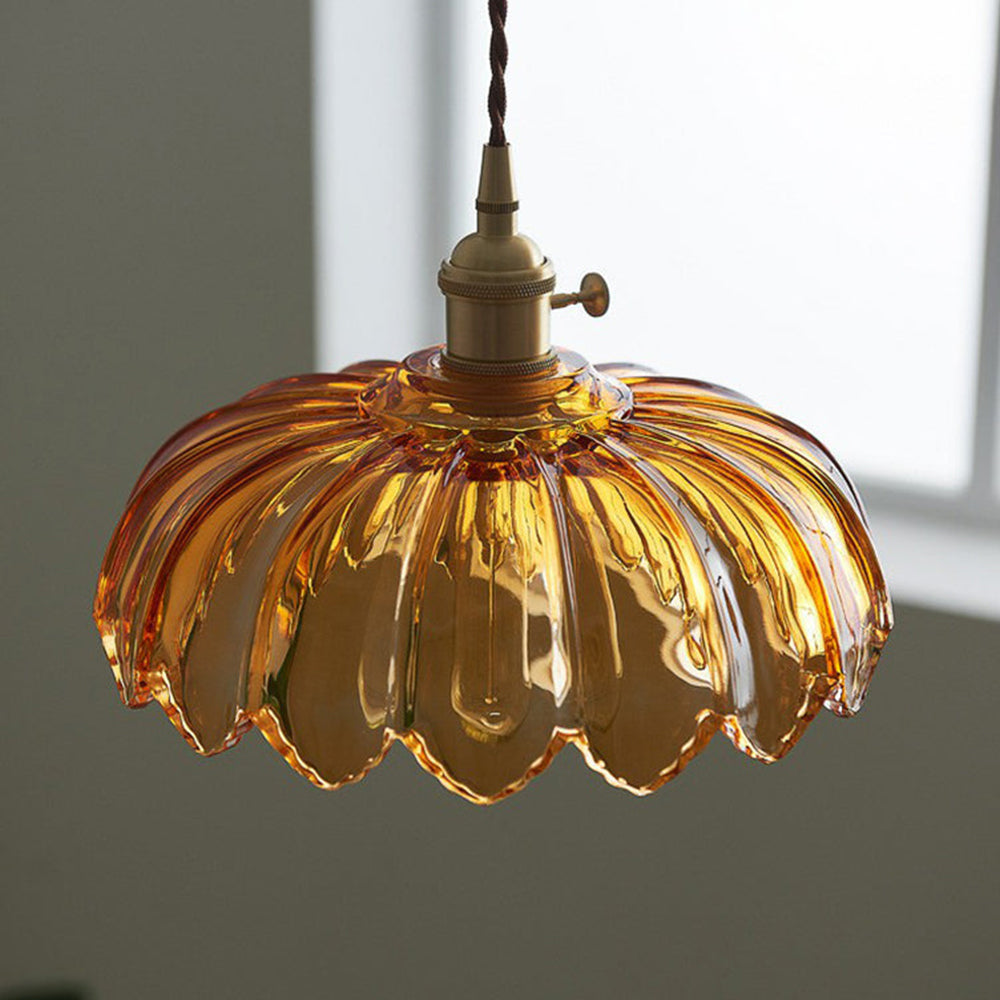 Exquisites Design LichtKunst Hängeleuchte – stilvolle Hängeleuchte aus hochwertigem Glas für das Esszimmer.