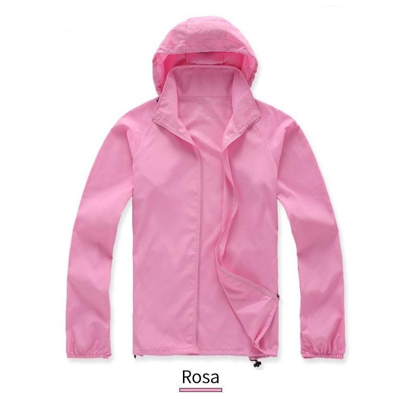 Windfeld | Unisex leichte wasserdichte Windjacke | Weiß
