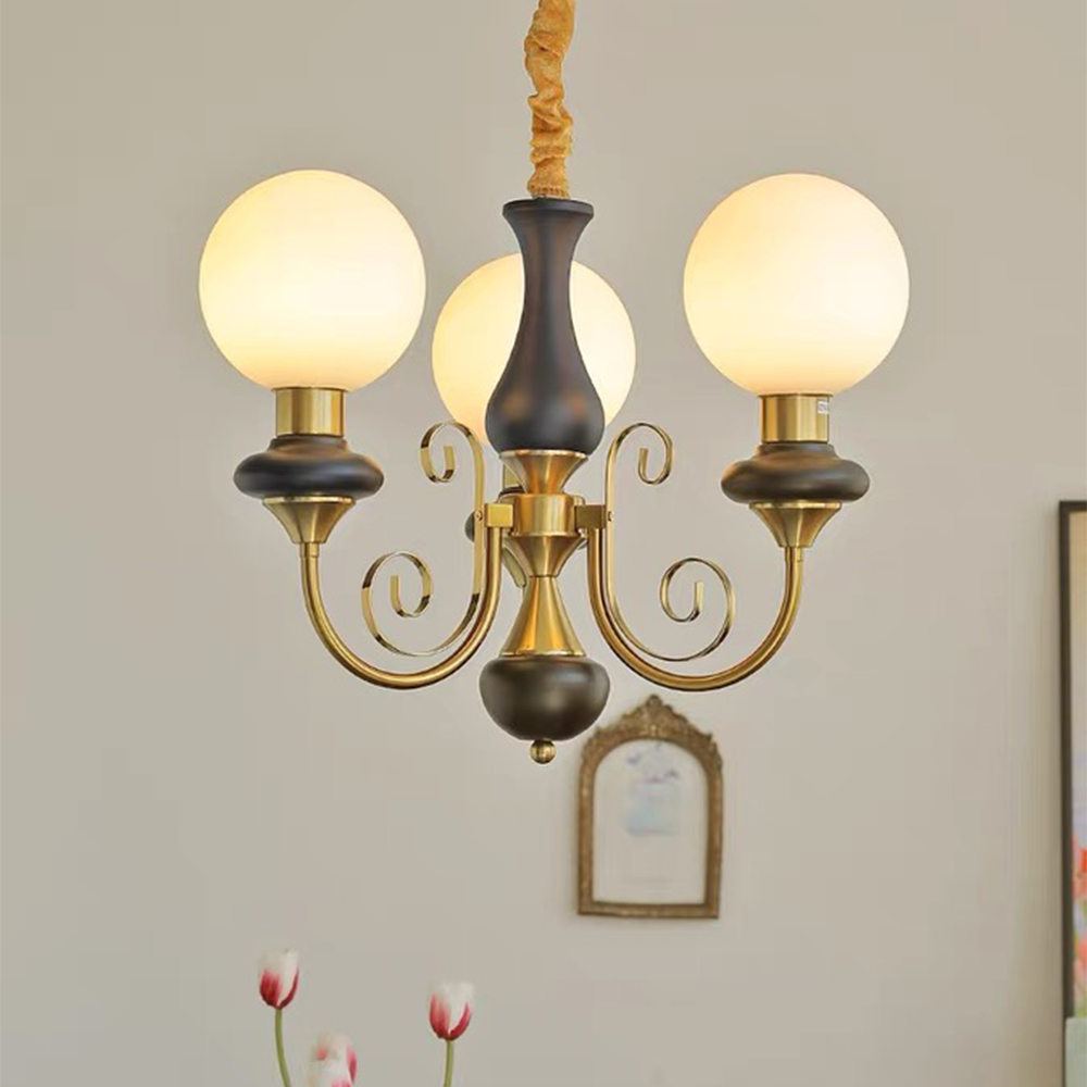 Elegante Leuchten - Kreativer Art Déco-Kronleuchter