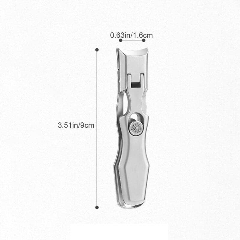 Nagelmeister | Professioneller ultrascharfer Nagelknipser für dicke Nägel | Silber