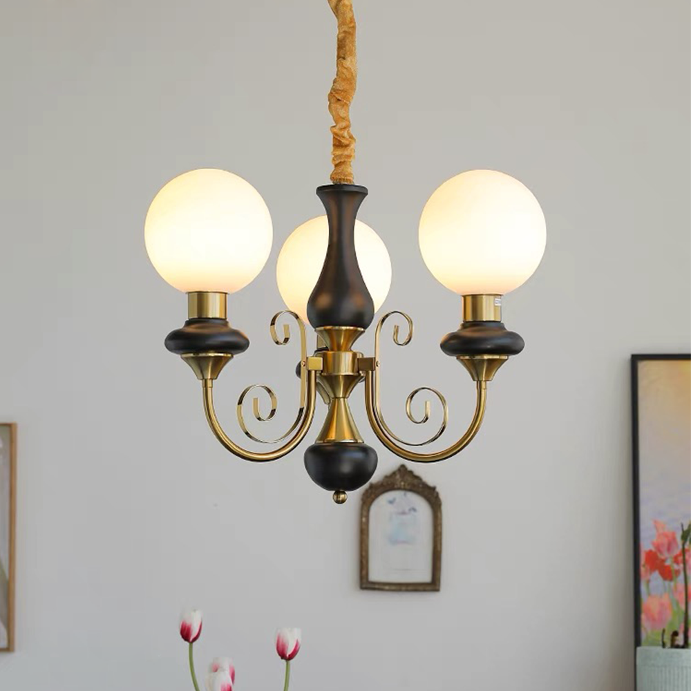 Elegante Leuchten - Kreativer Art Déco-Kronleuchter