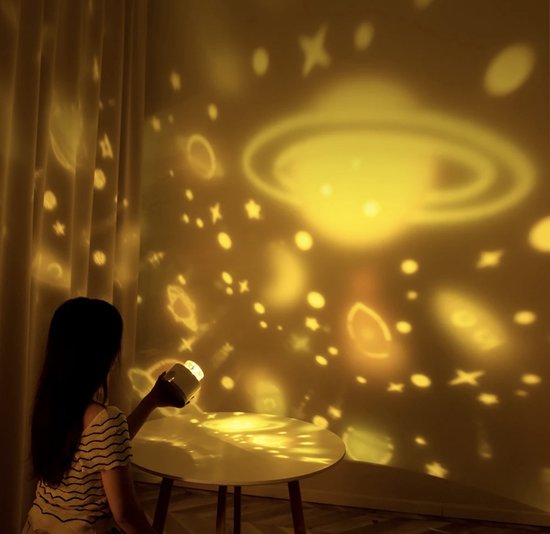 DreamGlow – Nachtlicht Mit Projektor Und Fernbedienung