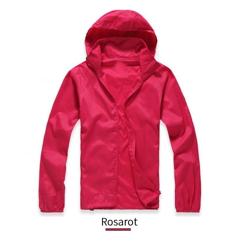 Windfeld | Unisex leichte wasserdichte Windjacke | Weiß