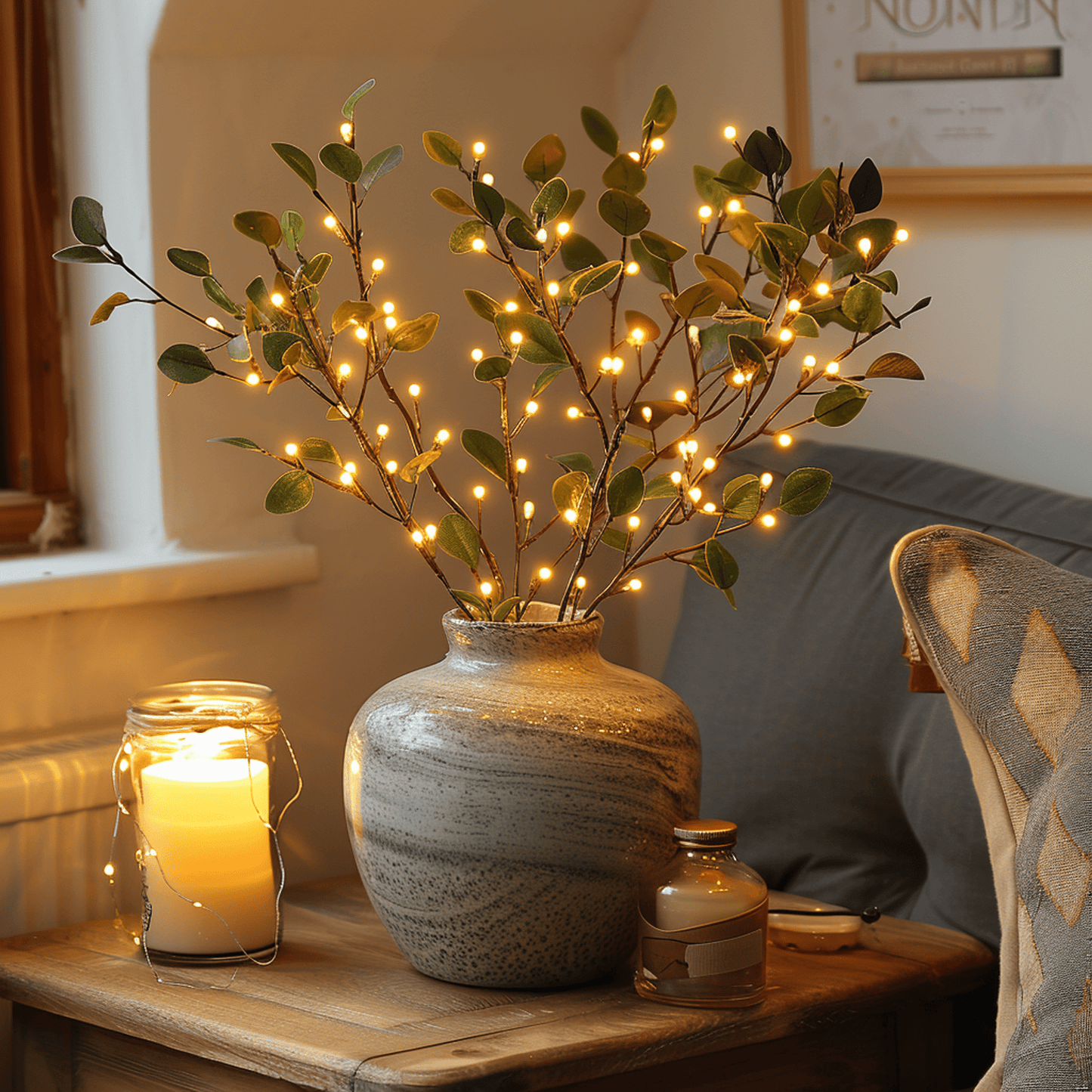 Zweiglichter von Nordicalux schaffen stilvolles Ambiente im Innenbereich.
