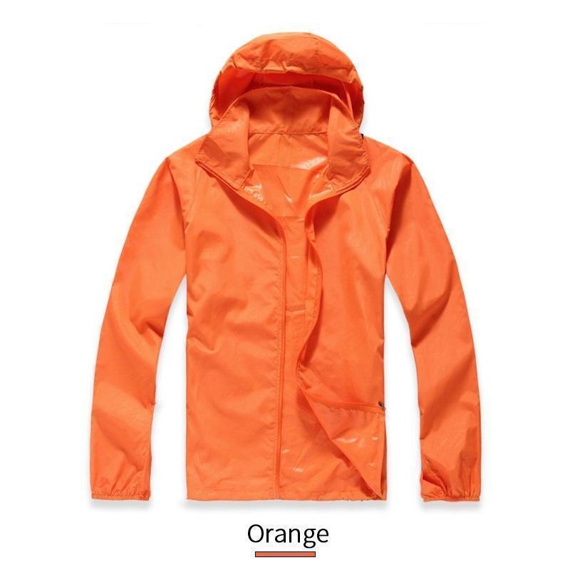 Windfeld | Unisex leichte wasserdichte Windjacke | Weiß