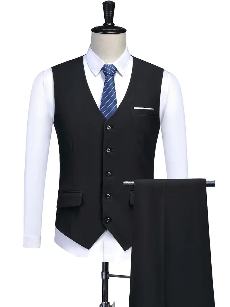 Herren Weste Und Hose Hochzeitsgast Anzug | 2-Teilig