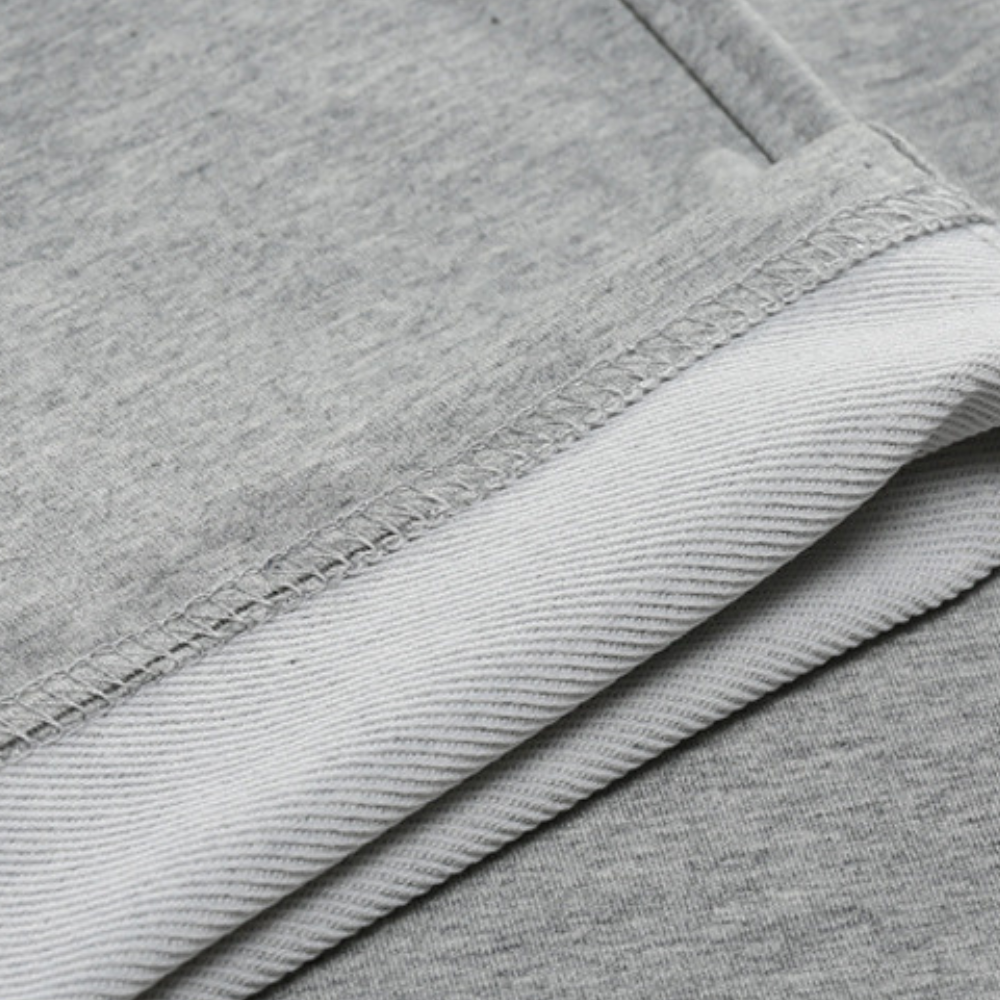 Nero | Herren Komfort Jogginghose mit weitem Bein | Schwarz