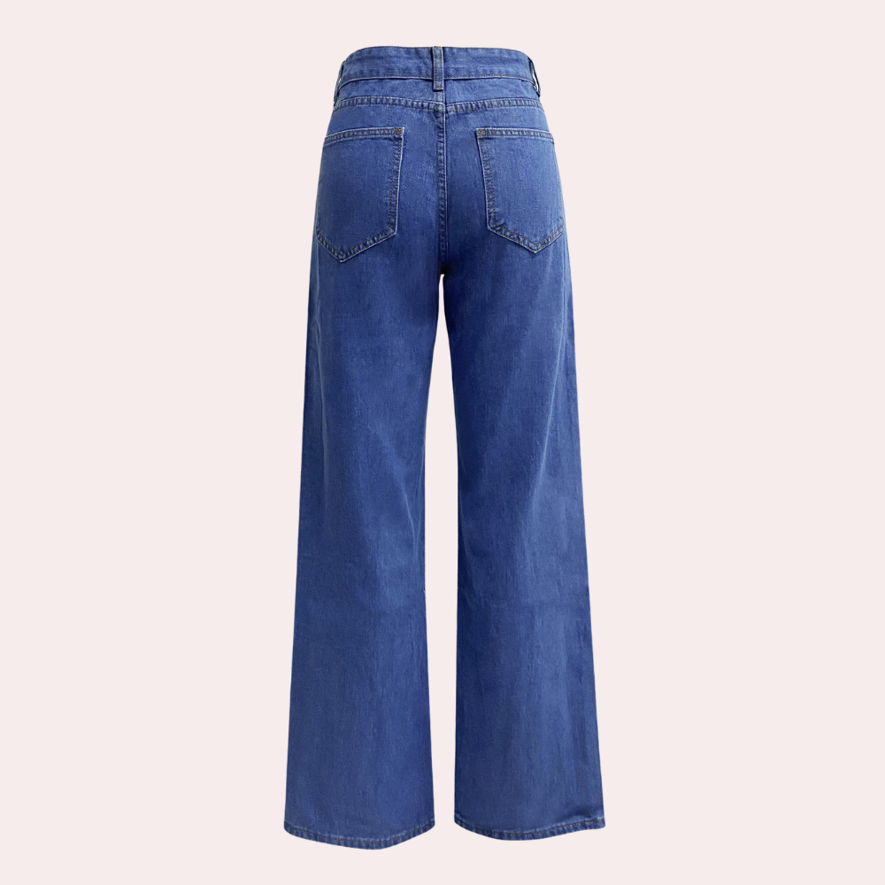 Locker geschnittene Jeans für einen angesagten Streetstyle-Look.