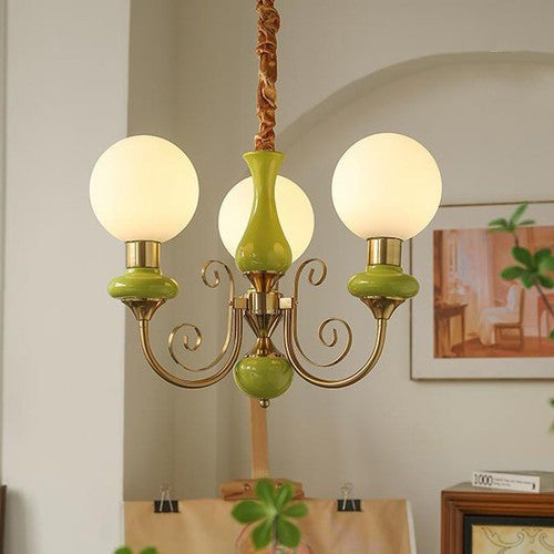 Elegante Leuchten - Kreativer Art Déco-Kronleuchter