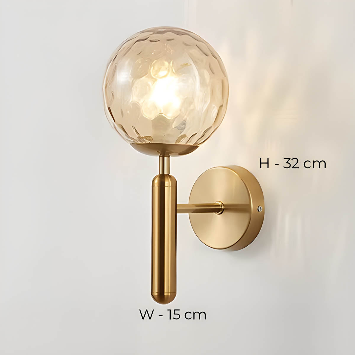 GlobeGlow Moderne Wandleuchte – Verleiht Ihrem Zuhause eine einzigartige Note.