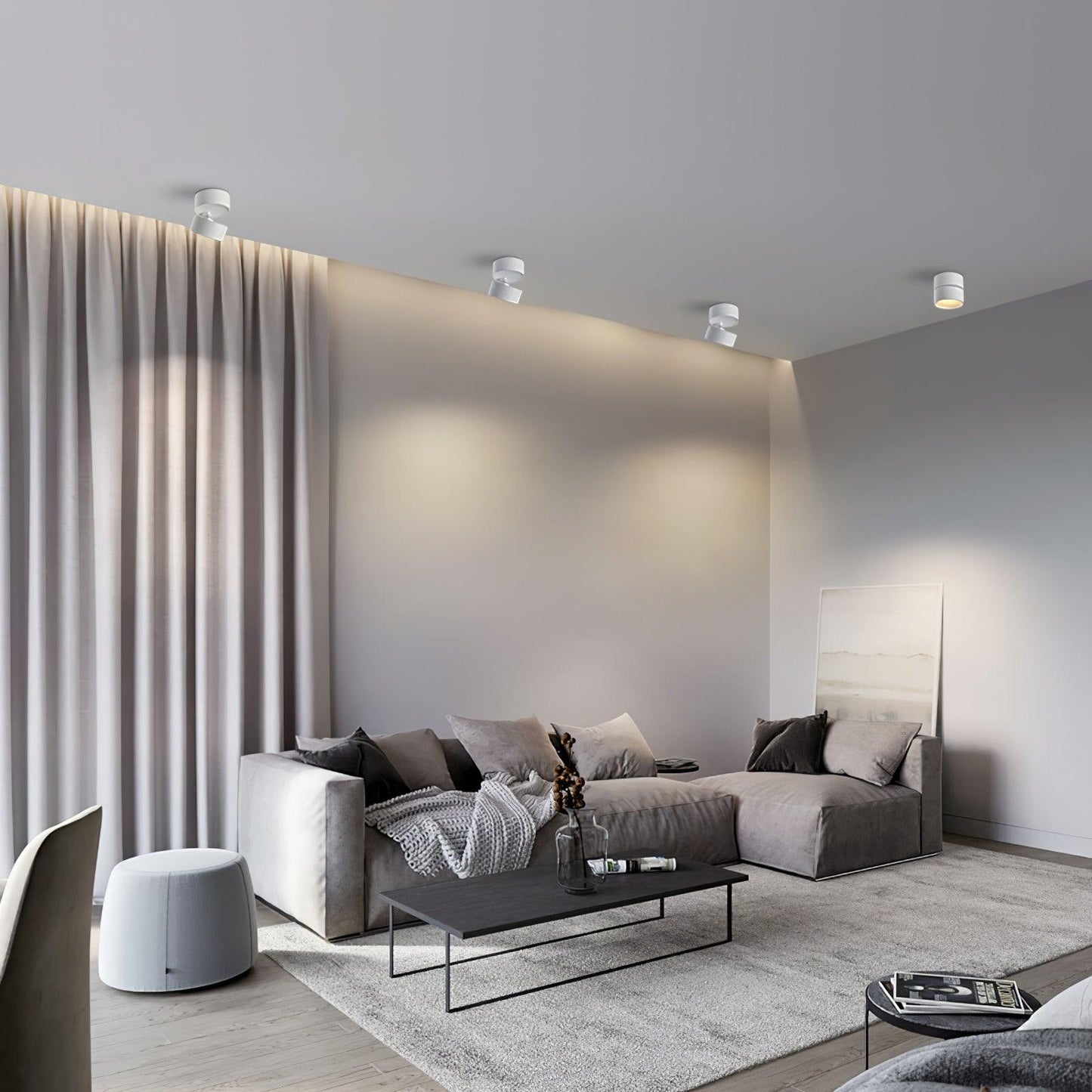 LumiLuxe Zeitgemäße LED-Deckenleuchte – Eleganz für jedes Interieur.