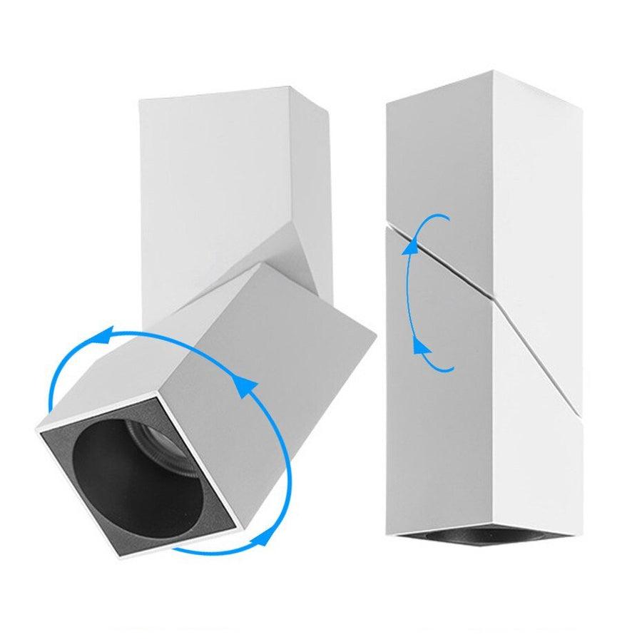 Minimalistisches Design-Downlight mit klaren Linien und Winkelanpassung.