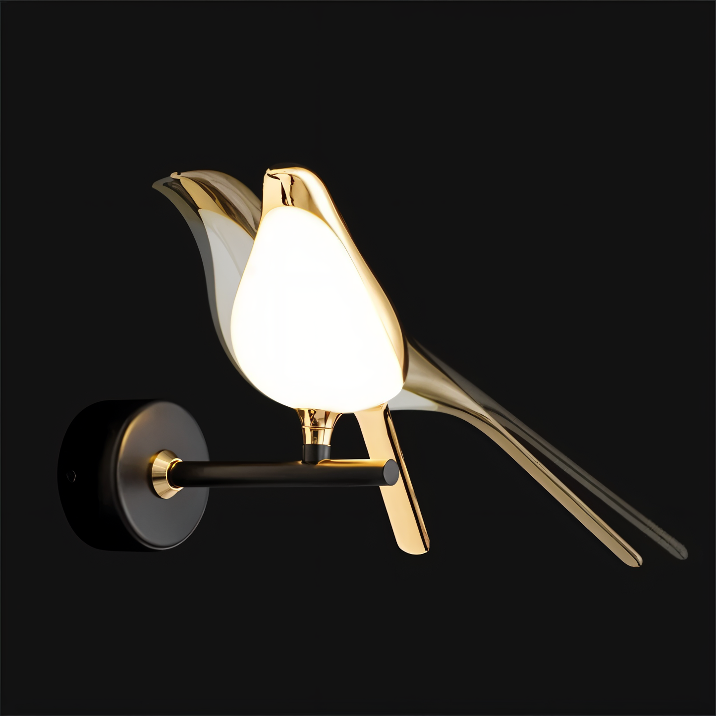 LumeBird – die ideale Wandleuchte für stilvolle und elegante Wohnräume.