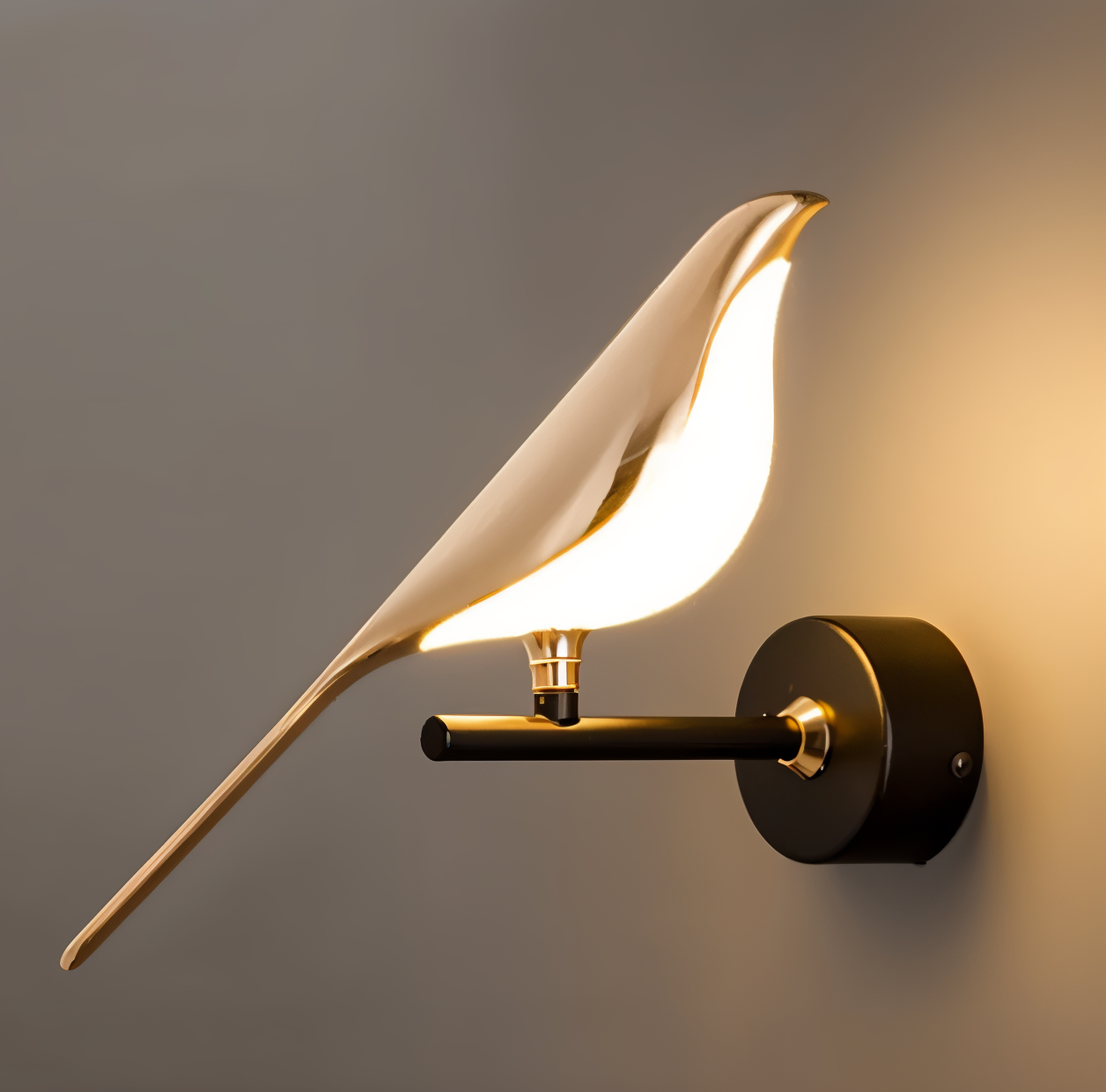 LumeBird – Vogel-Wandleuchte für elegante Akzente in Ihrem Zuhause.