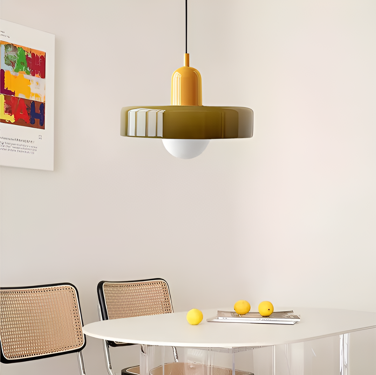 Elegante Innenraumbeleuchtung mit den LumiArt modernen Pendelleuchten.