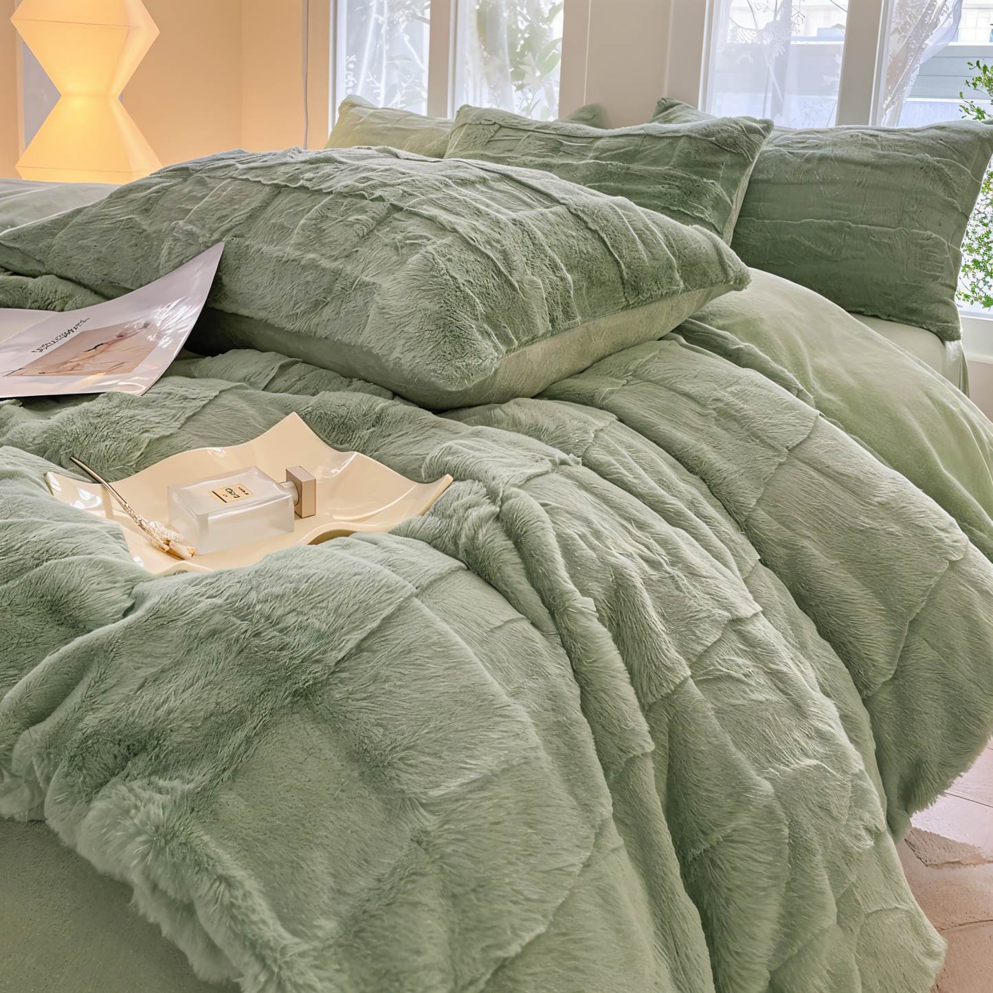 Für Stilvoller Luxu Bettwäsche-Set Komfort Ihr Schlafzimmer trägt zu einer entspannten und harmonischen Schlafumgebung bei.