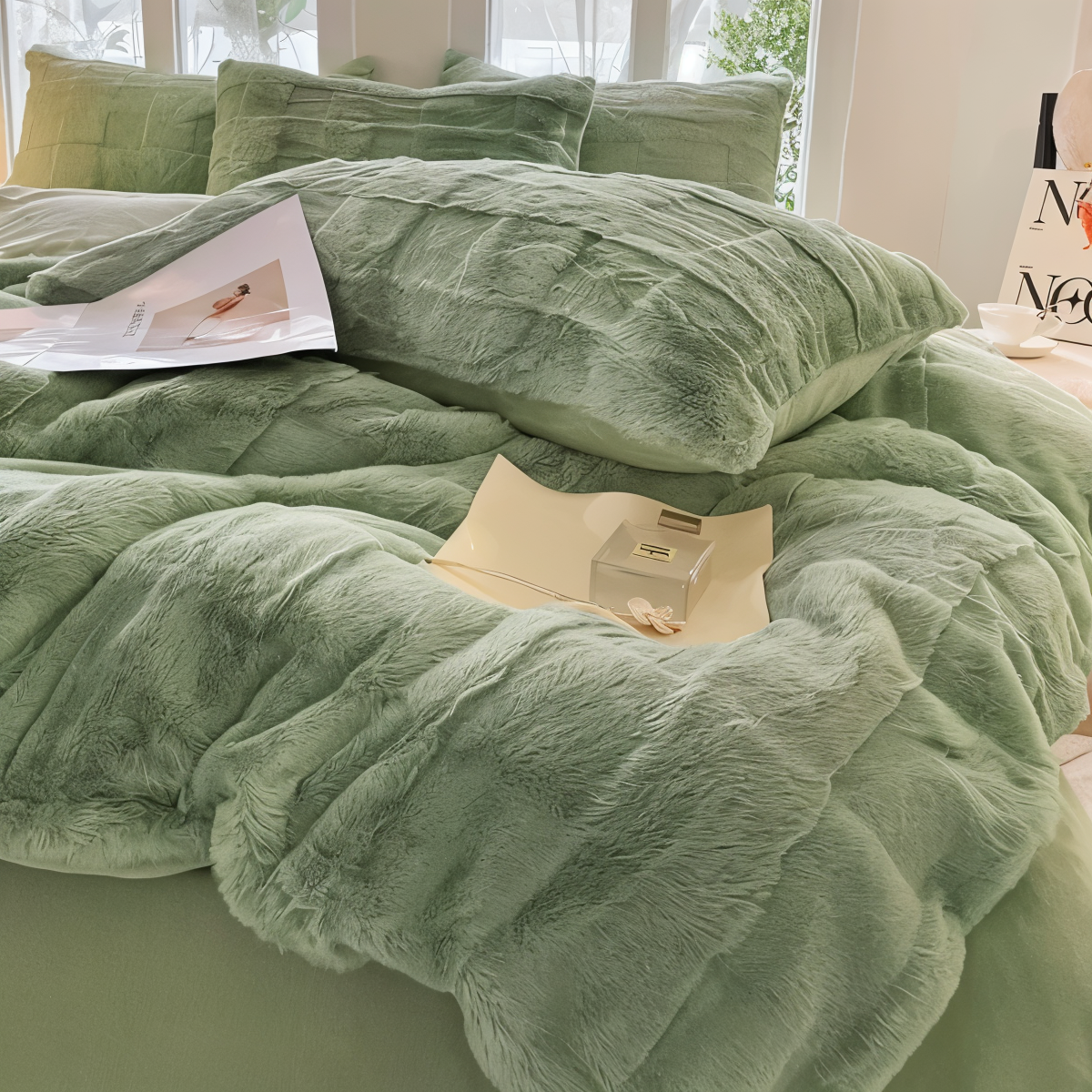 Schlafzimmer Stilvoller Für Ihr Luxu Bettwäsche-Set Komfort sorgt für ein hochwertiges Schlafambiente und entspanntes Aufwachen.