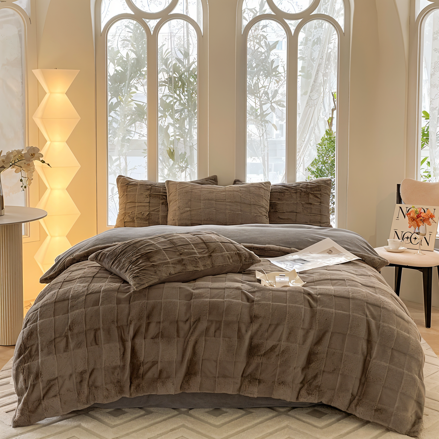 Komfort Für Stilvoller Ihr Luxu Bettwäsche-Set Schlafzimmer sorgt für ruhige Nächte und erholsame Stunden.