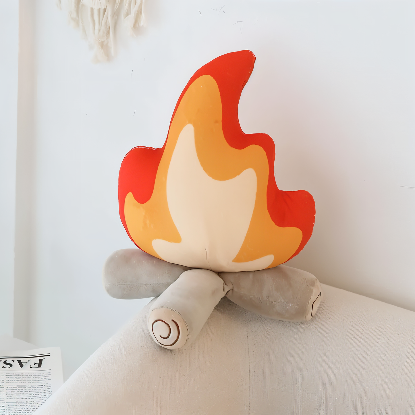 CozyCamp - Dekorative Lagerfeuer-Kissen Für Gemütliche Abende Zuhause, verschönern Ihren Wohnbereich.
