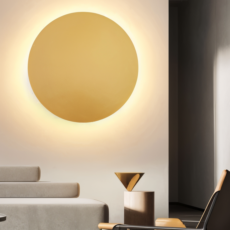 Stilvolle Akzente setzen mit den LumiSphere minimalistischen LED-Wandlampen.