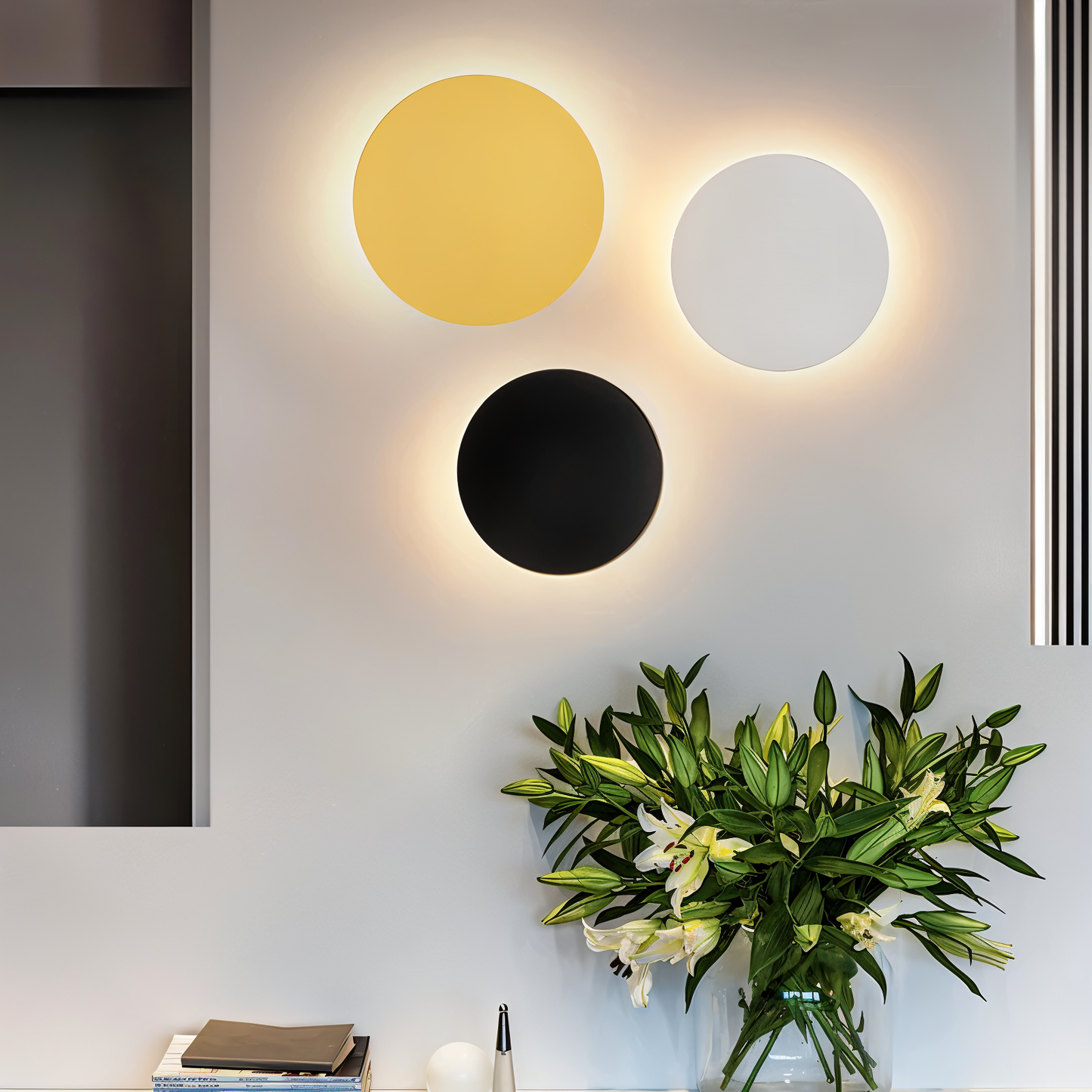 LumiSphere LED-Wandlampen – stilvolle Akzentbeleuchtung mit minimalistischem Design.