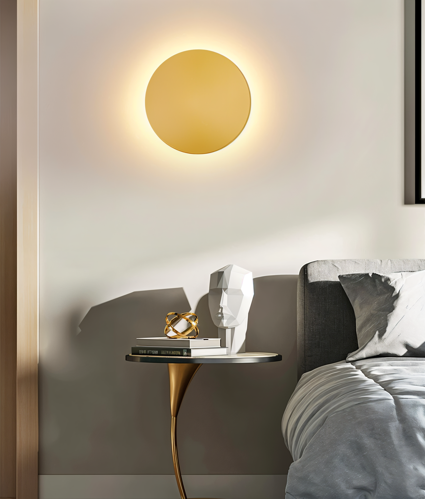 Minimalistische Wandlampen von LumiSphere – perfekte Akzente für modernes Wohnen.