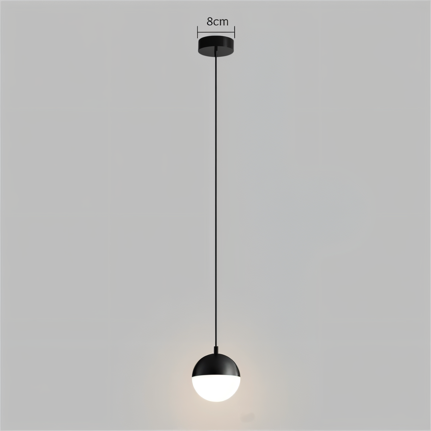 GlowSphere Hängelampen – minimalistische Kugelleuchten für stilvolle Schlafzimmer.