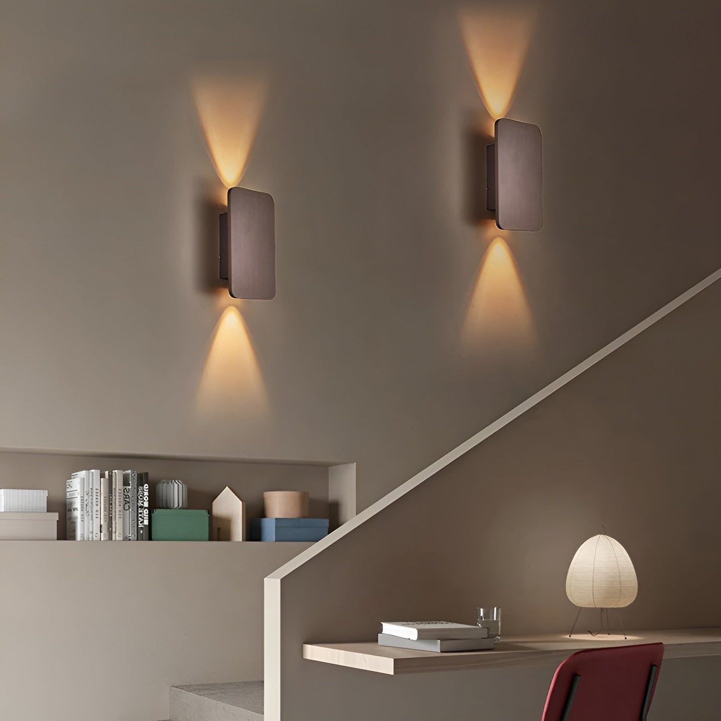 LichtWand | Moderne LED-Wandleuchte | Grau