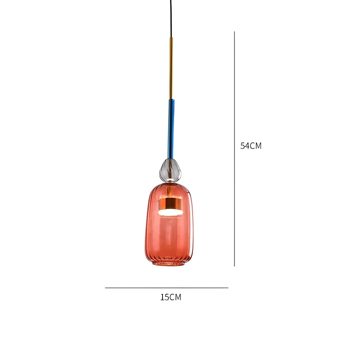 Bunte Eleganz für Ihr Zuhause – LumiBelle stilvolle Hängelampen.