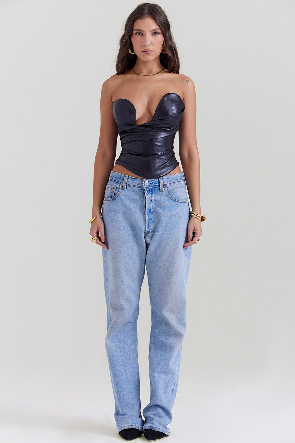 Damen Korsetttop | Ärmellose