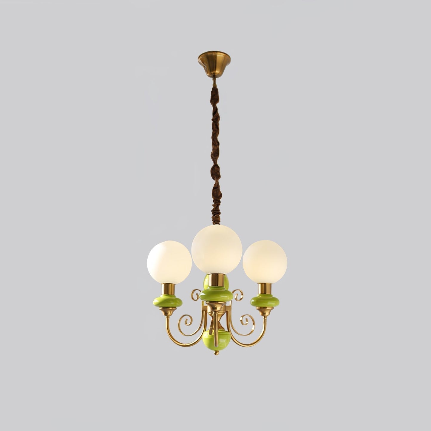 Elegante Leuchten - Kreativer Art Déco-Kronleuchter