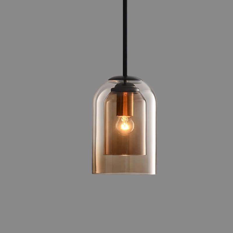 Pendelleuchte Modernes Glas-Design GlanzZeit – transparente Glas-Pendelleuchte für ein helles Raumambiente.