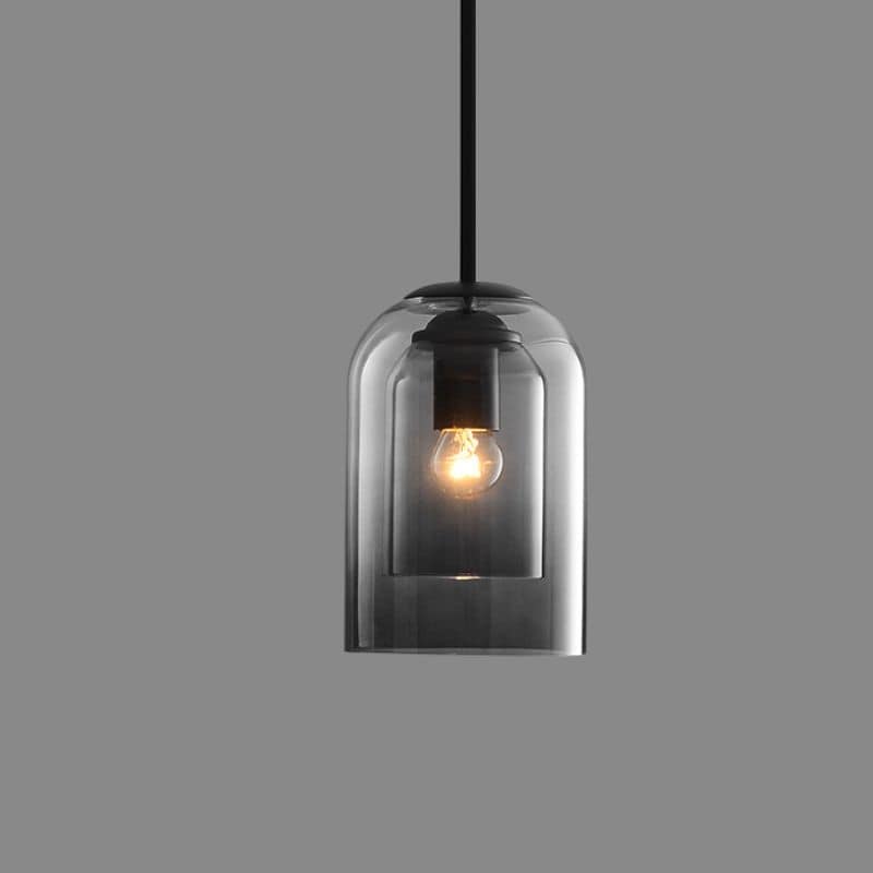 Modernes Glas-Design Pendelleuchte GlanzZeit – moderne hängende Lampe mit stilvollem Glasdesign.