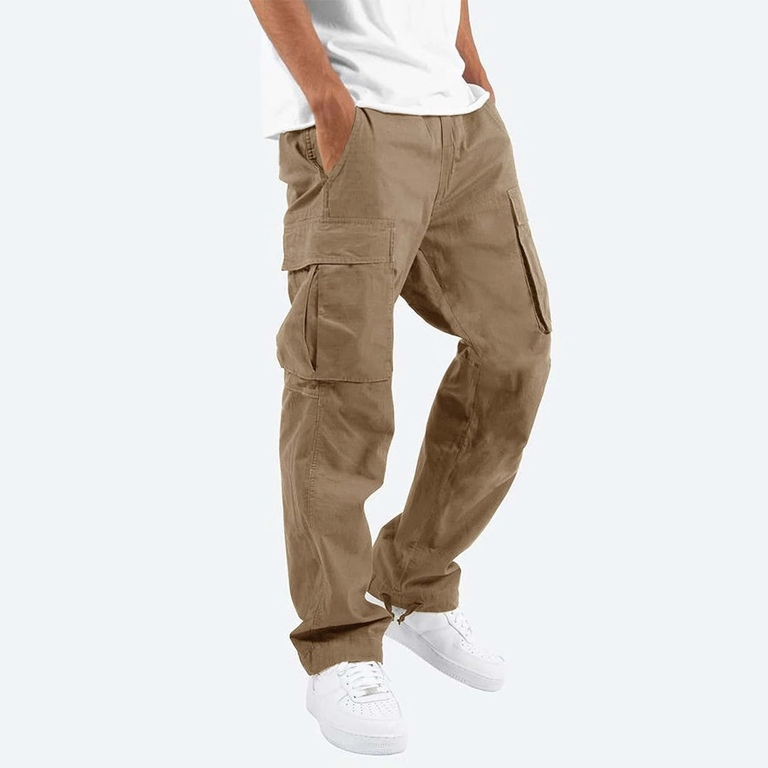 Ryder | Herren Cargo Hose mit praktischen Taschen | Schwarz