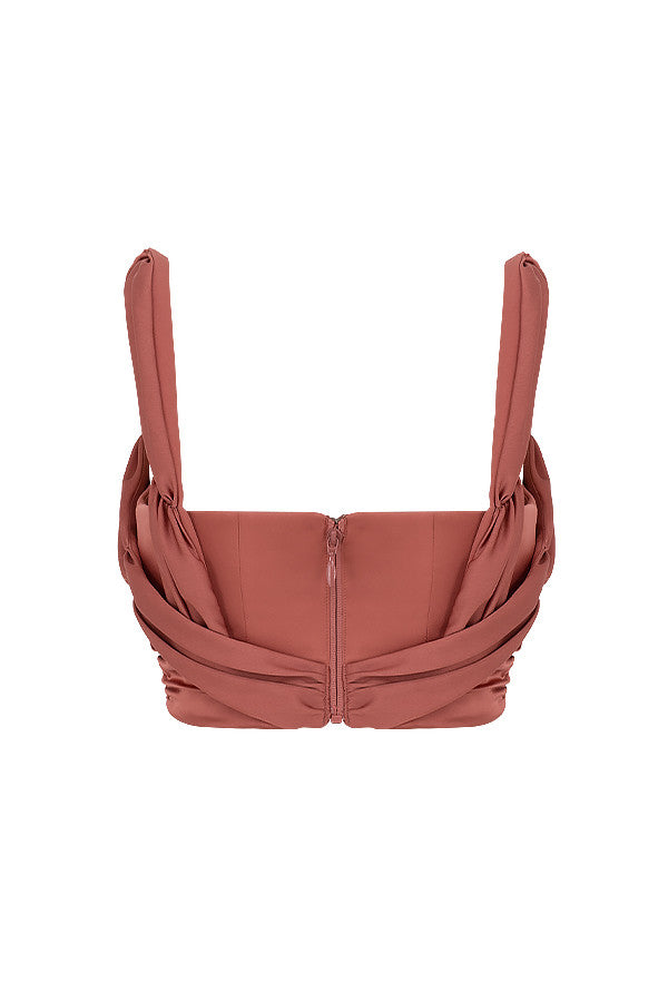 Damen Korsett Top | Rosa