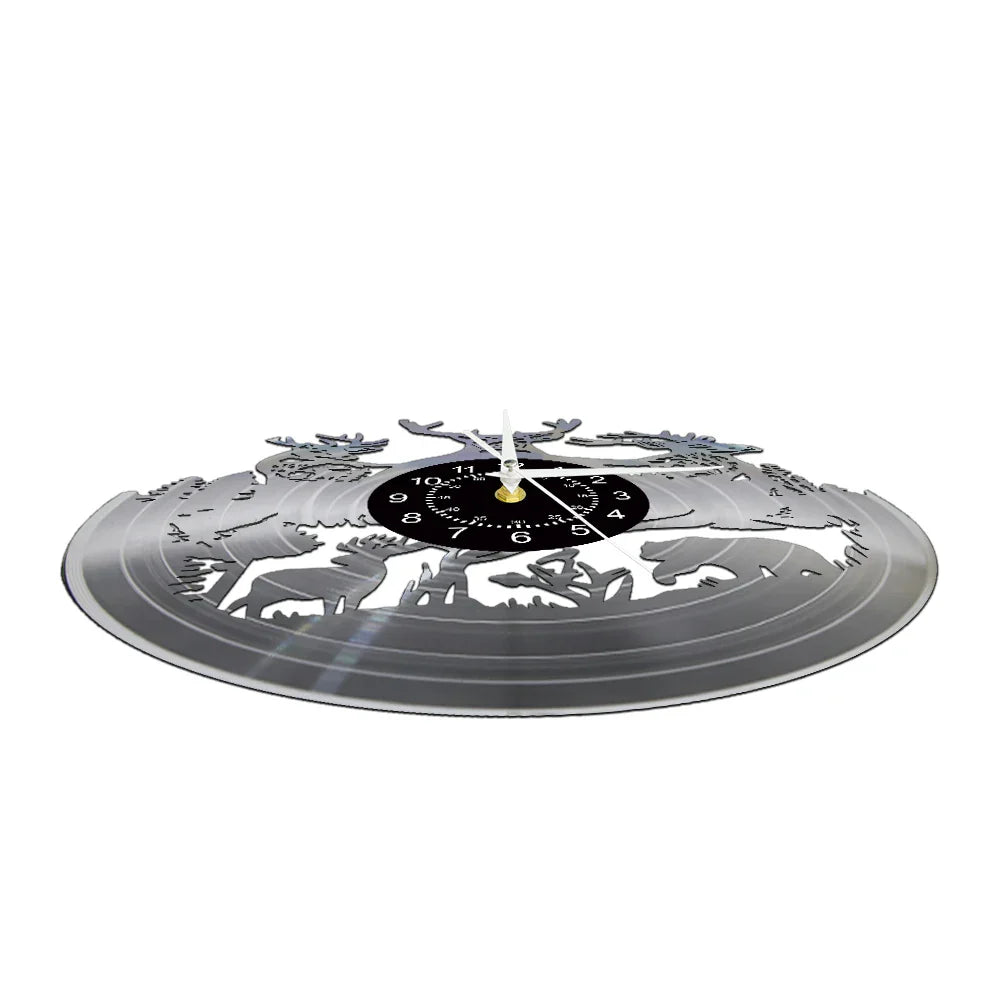 GlowShine Home Decor Wandleuchte Mit LED-Beleuchtung Und Uhr Design Ist Perfekt Für Eine Stimmungsvolle Raumgestaltung.