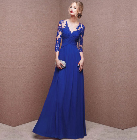 Stilvolles Hochzeitsgastkleid für Damen | Maxi
