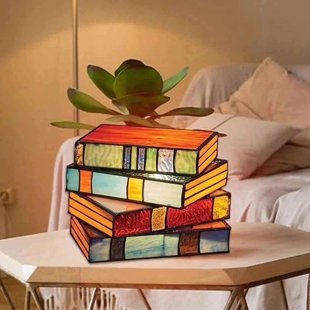 BiblioGlow - Accessoires Stimmungsvolle Bücherlampe Für Einzigartige Dekoration