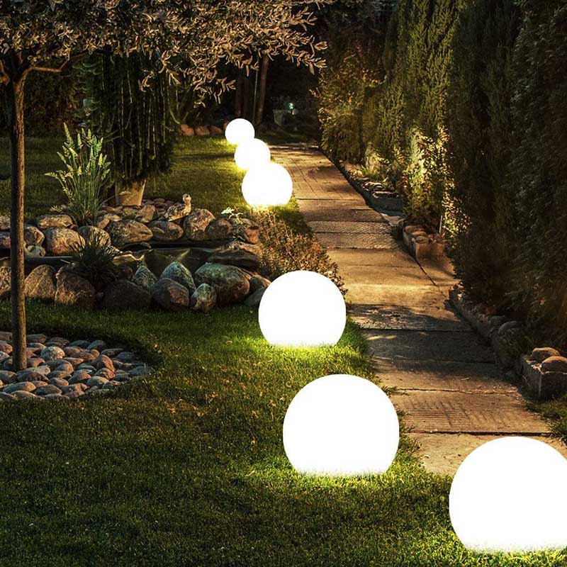GlowSphere – Moderne LED Kugelleuchten für Innen und Außendekoration