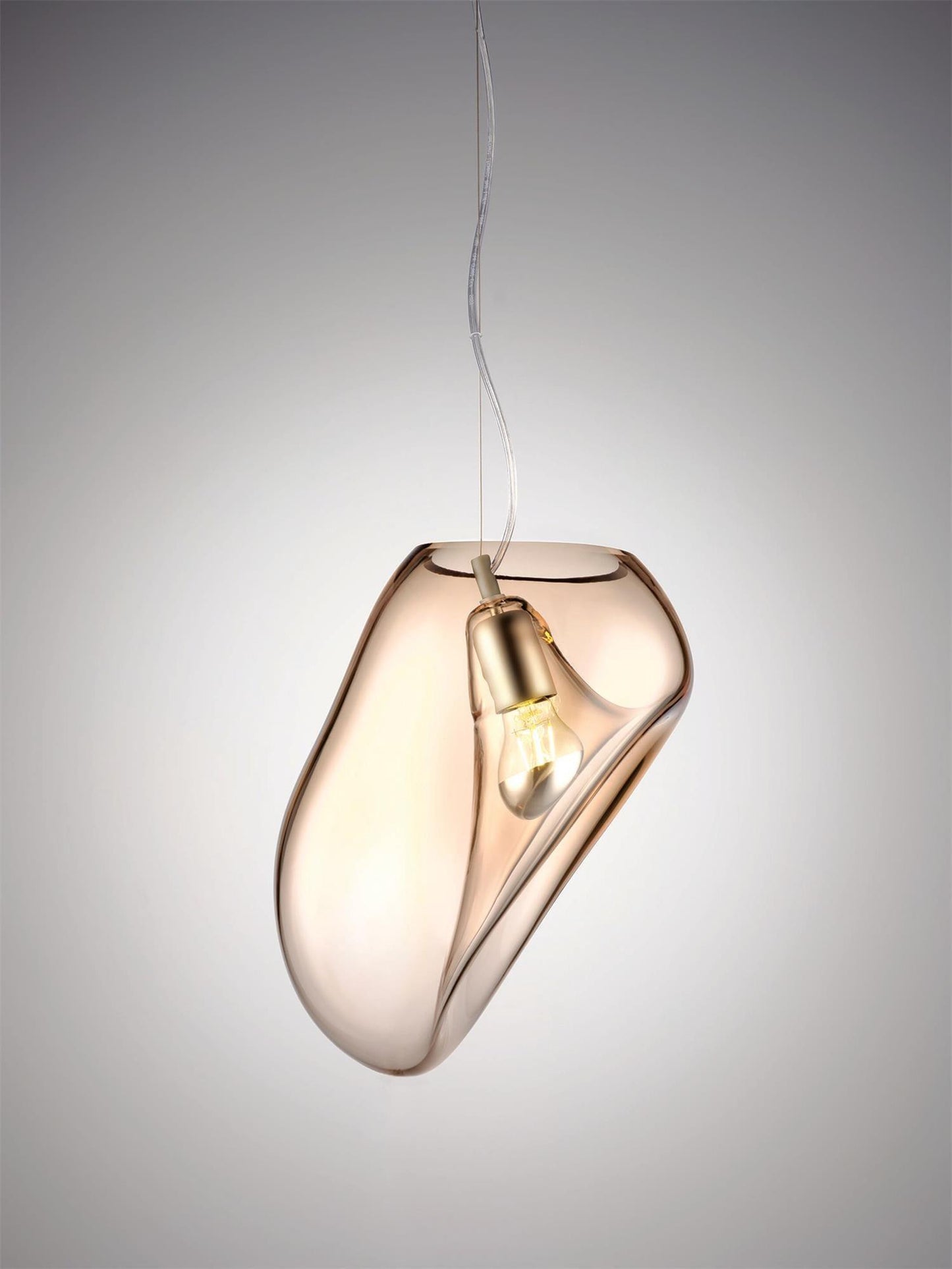 Water Drop - Pendellampe mit Dekorativ Belysning Elementen als kreatives Dekorationselement