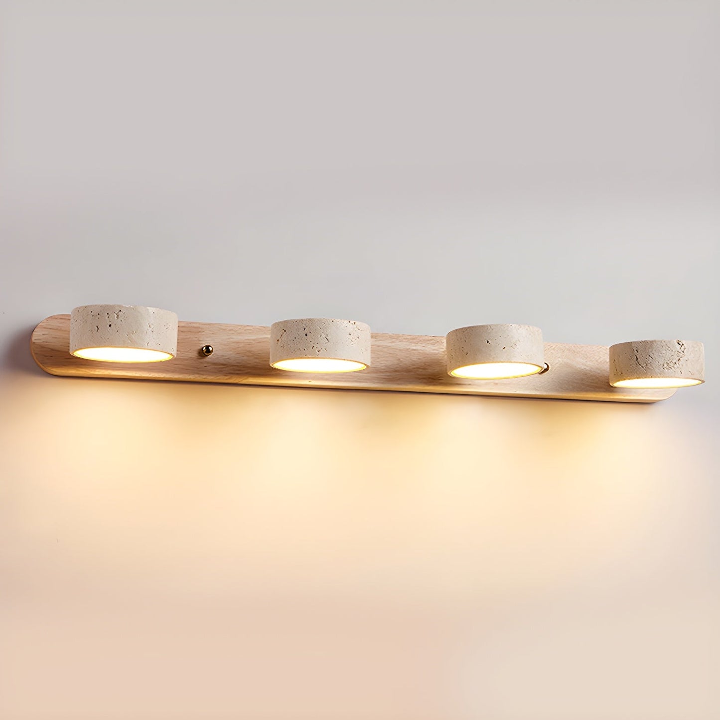Travertine Duo - Væglampe med Boligindretning elementer als elegantes Lichtkonzept