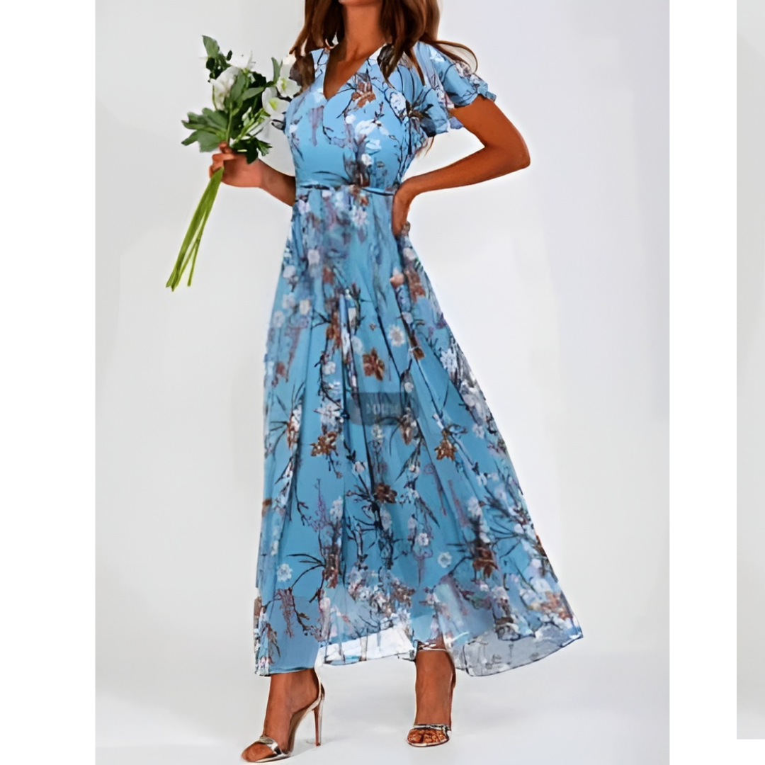 Blumenkleid Für Hochzeitsgäste | Maxikleid