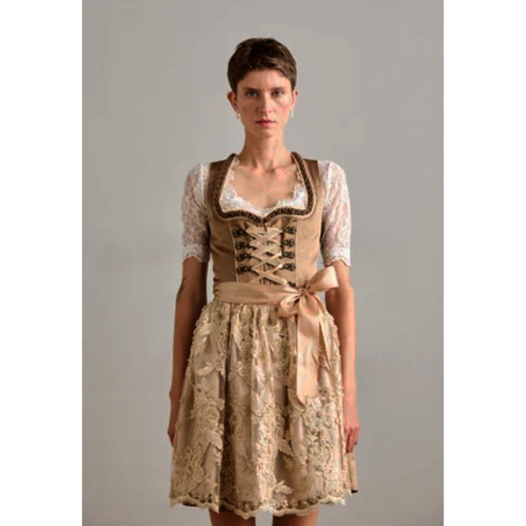 Damen Festliches Oktoberfest Dirndl Kleid