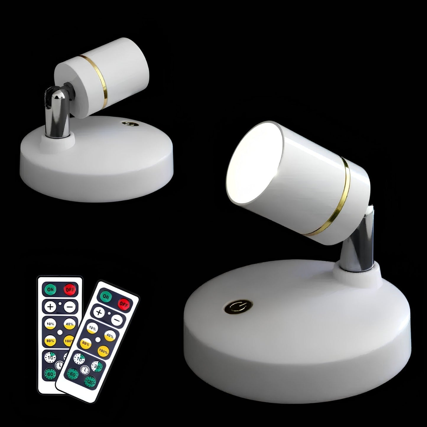 LuxBeam – LED-Strahler mit Fernbedienung für vielseitige Beleuchtung