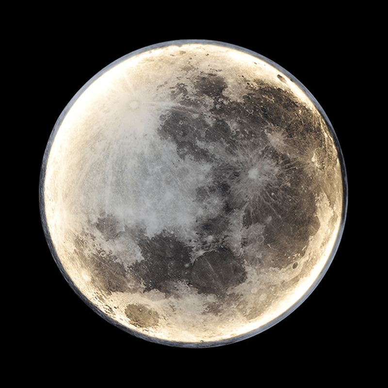 LunaLight Wandleuchte sorgt für eine harmonische und beruhigende Lichtstimmung.